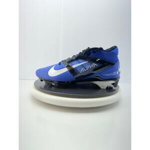 Nike Alpha Menace 4 Pro Mens Size 10 Blue Black Football Cleats FD7037-400 NEW